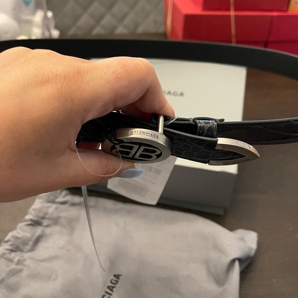 Balenciaga grey belt size 85 - Picture 3 of 5